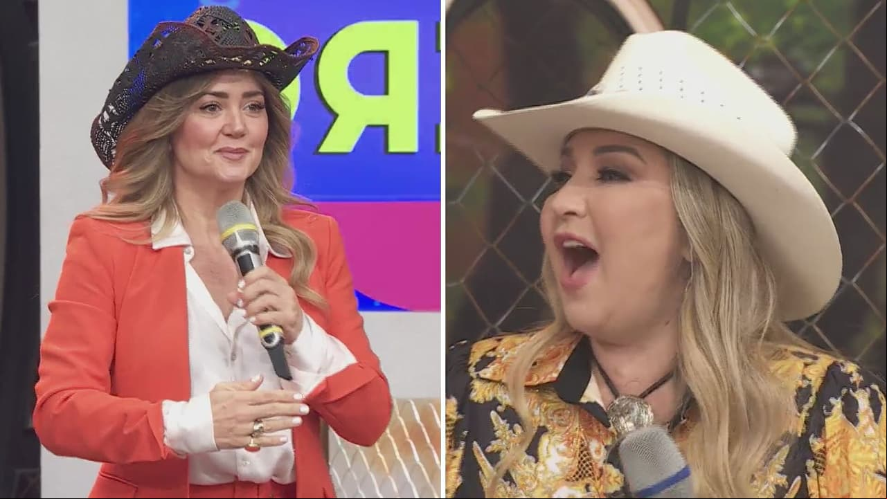 Andrea Legarreta se avienta un palomazo con  Alicia Villarreal en Hoy