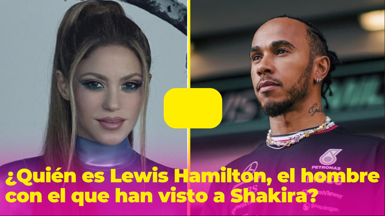¿Shakira estrena romance? Él es Lewis Hamilton, el piloto de Fórmula 1 con el que ha sido vista