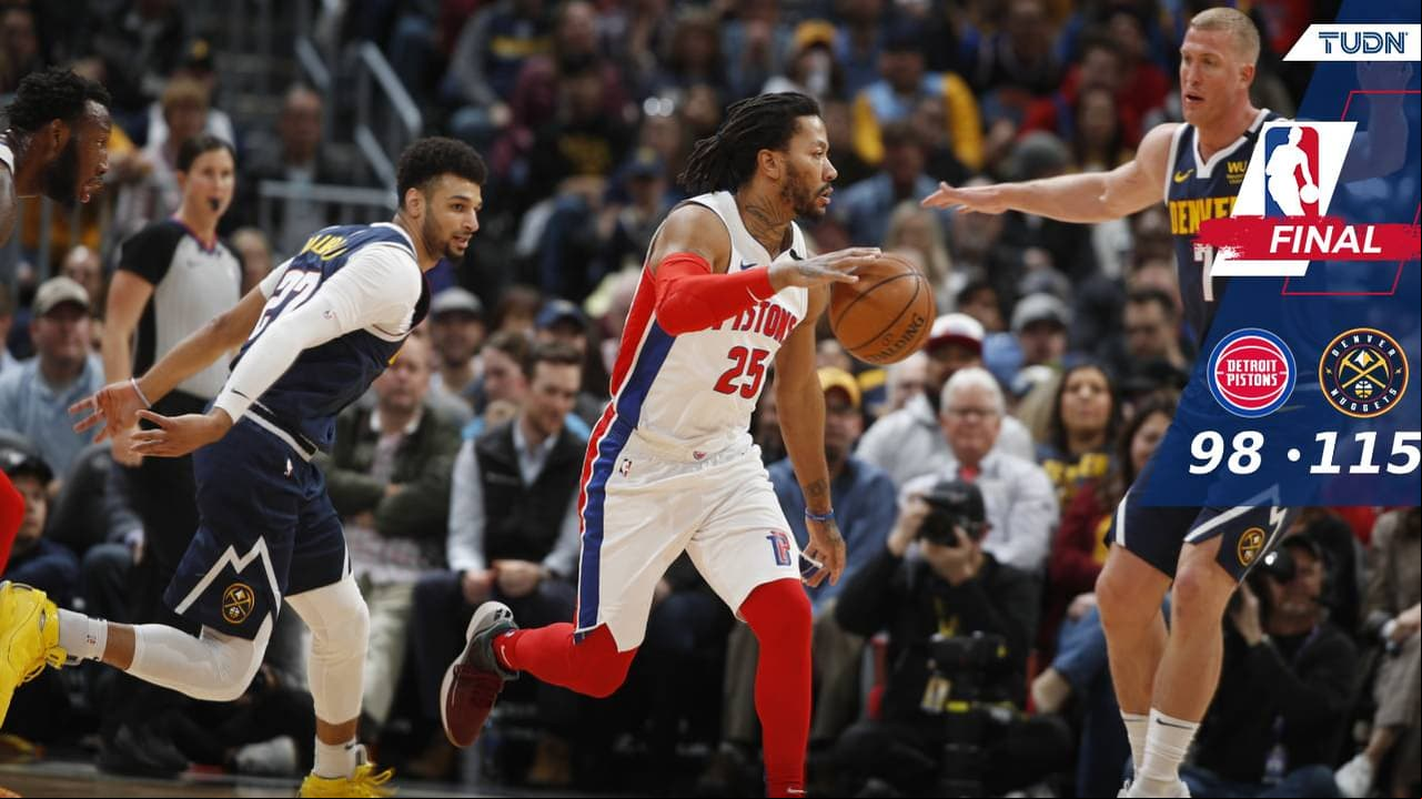 Los Nuggets vencen a los Pistons y llegan a las 40 victorias