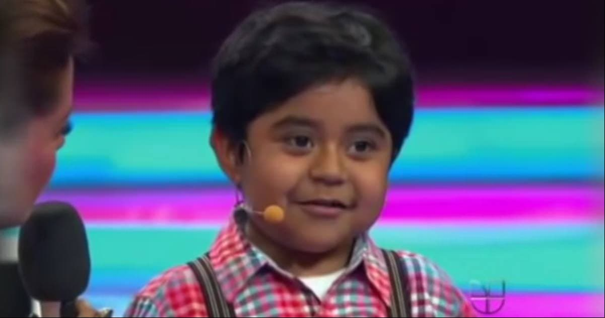 El pequeño tenía tan solo siete años cuando formó parte del escuadrón ‘Megaestrellas’, conquistando al público con su simpatía, naturalidad e imitaciones, por lo que rápidamente se convirtió en uno de los favoritos.