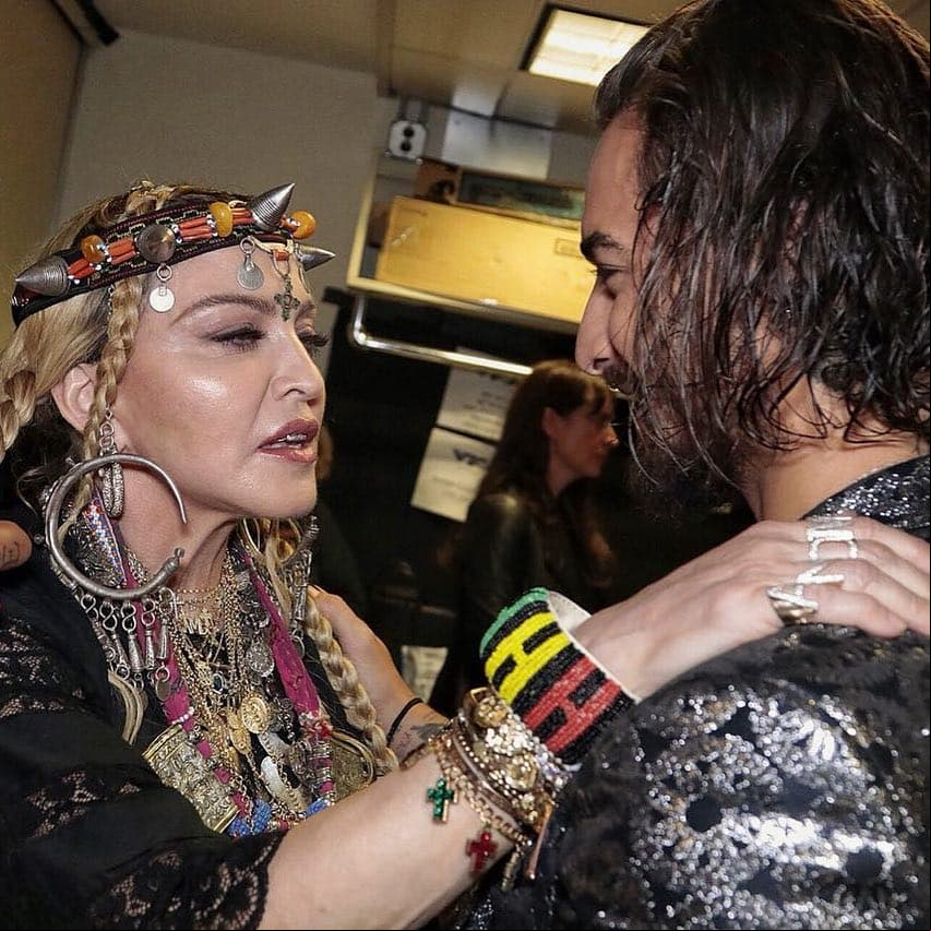 Maluma conoció a Madonna y… ¡enloqueció!