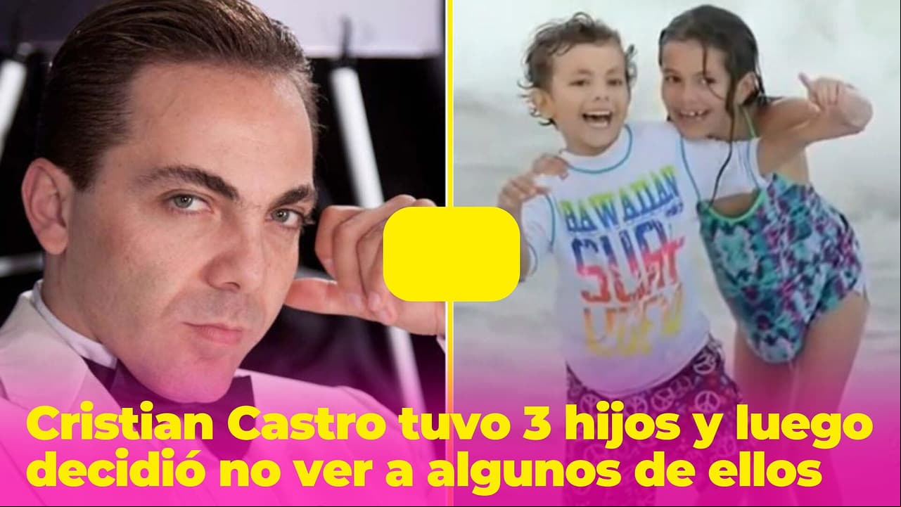 Cristian Castro tuvo 3 hijos y luego decidió no ver a algunos de ellos: la razón es de lo más extraña