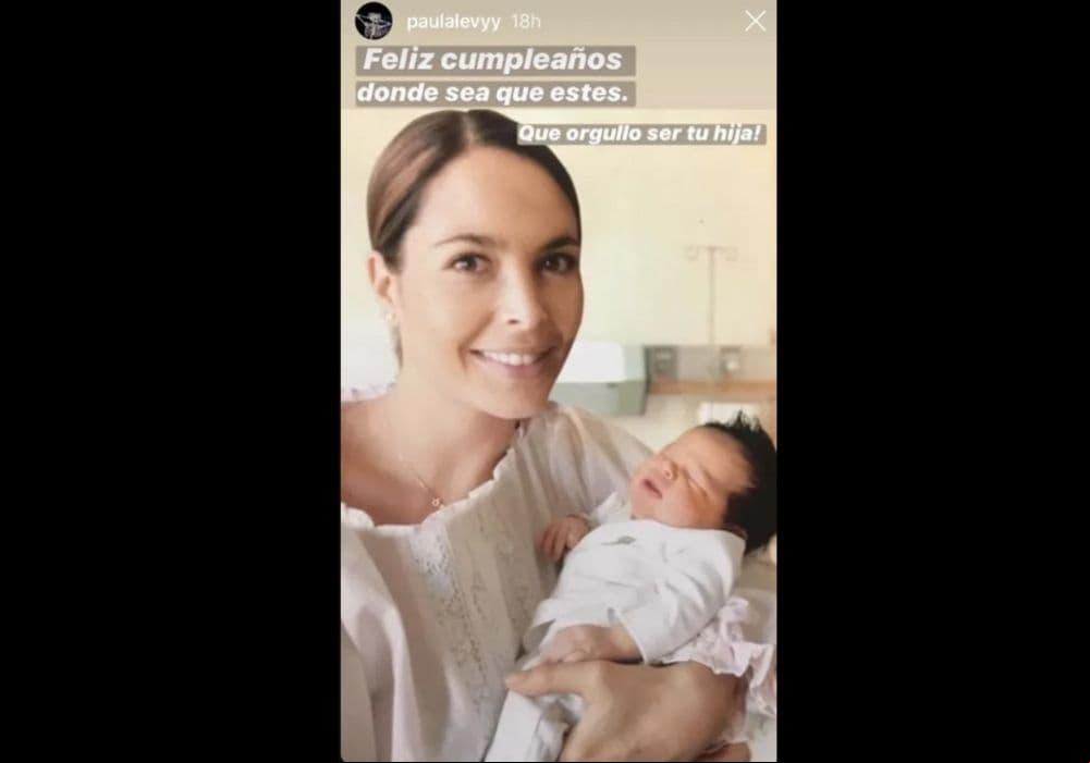 Paula compartió la foto más tierna junto a su fallecida mamá, Mariana Levy