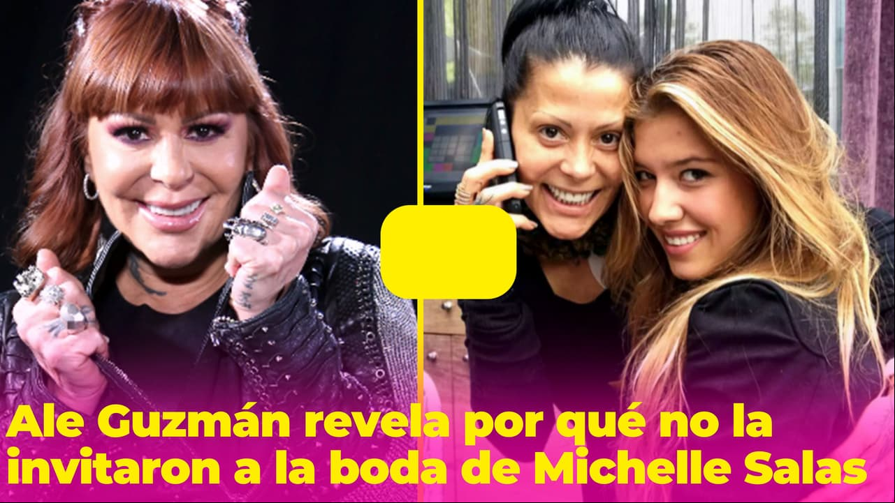 Alejandra Guzmán señala a la 'culpable' de que no la invitaran a la boda de Michelle Salas