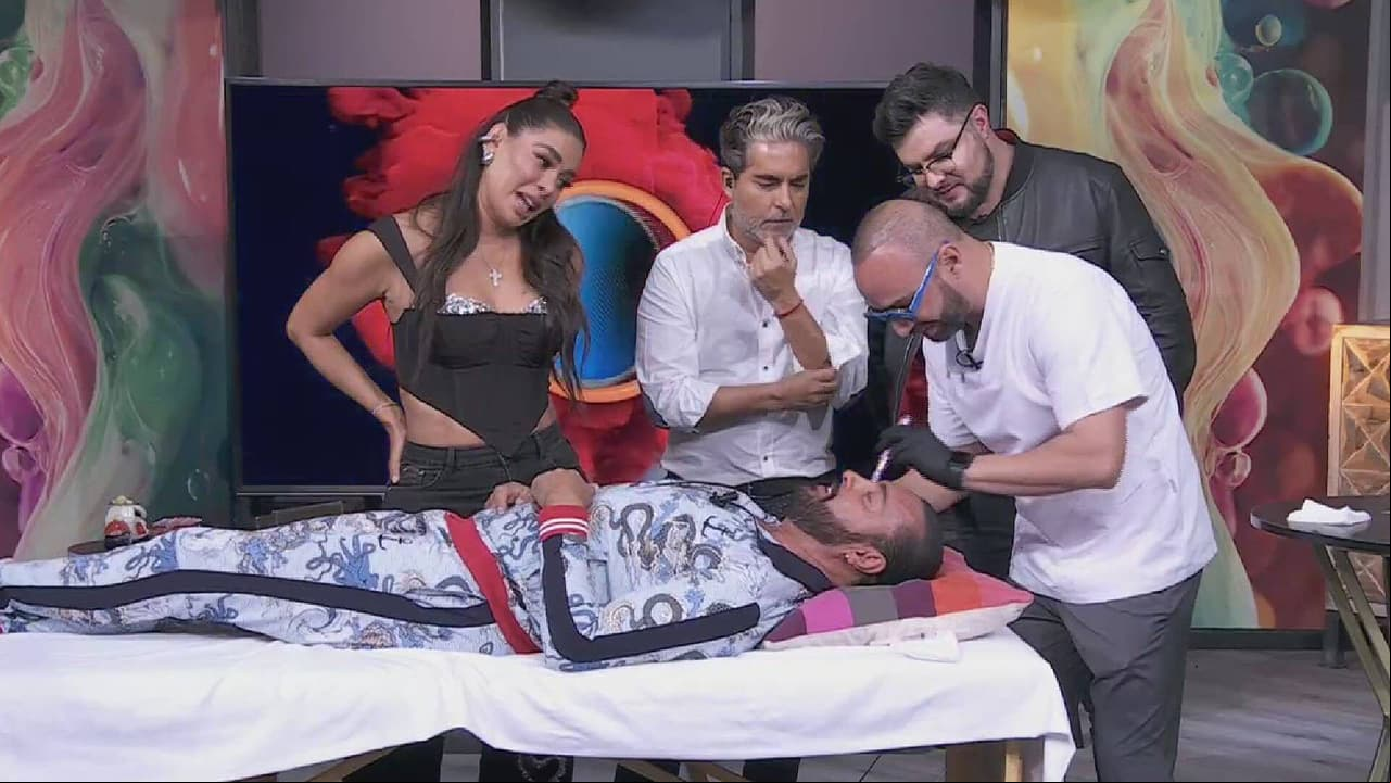 Latin Lover aceptó hacerse una "restiradita" en vivo