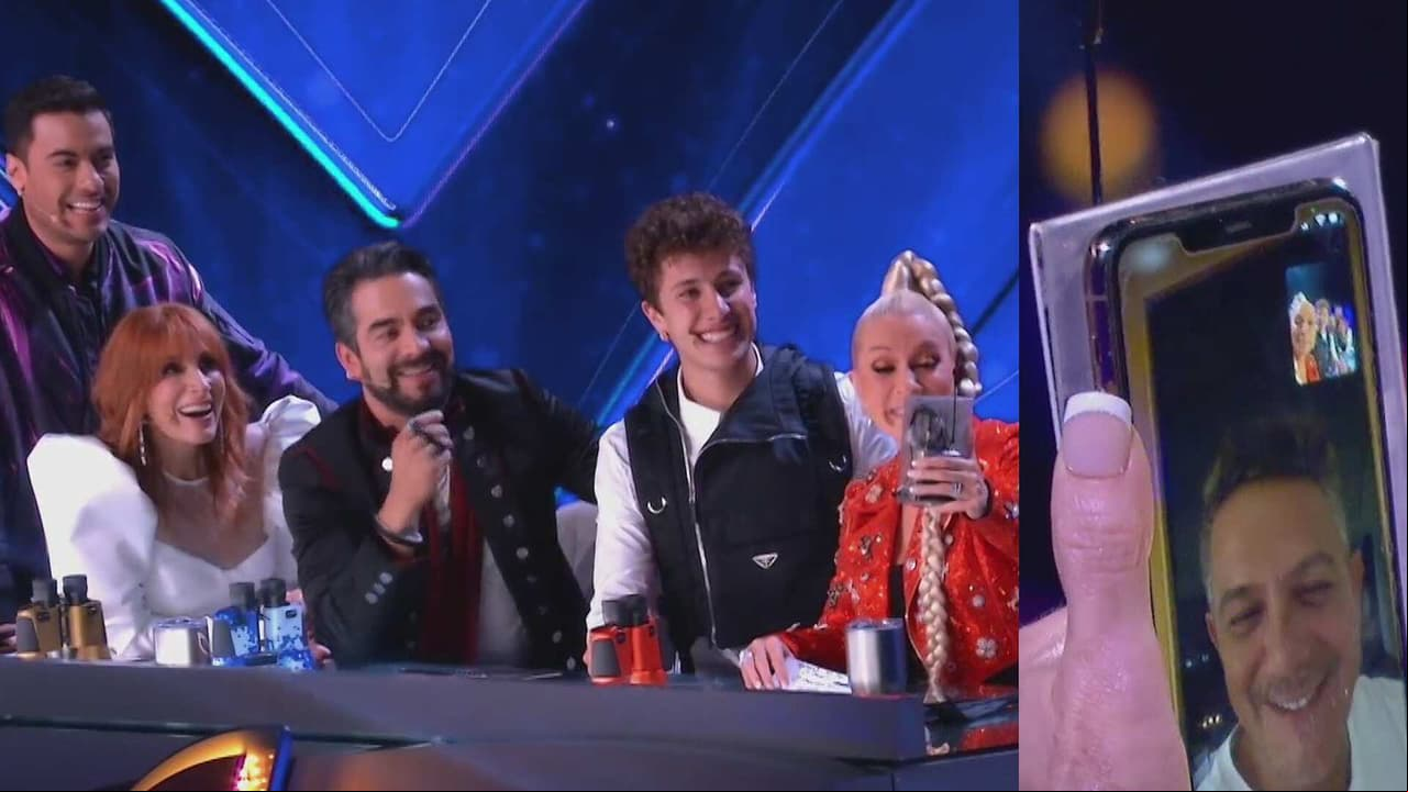 Yuri piensa que Sapo es Alejandro Sanz y le llama en pleno programa en vivo de ¿Quién es la Máscara? 2021
