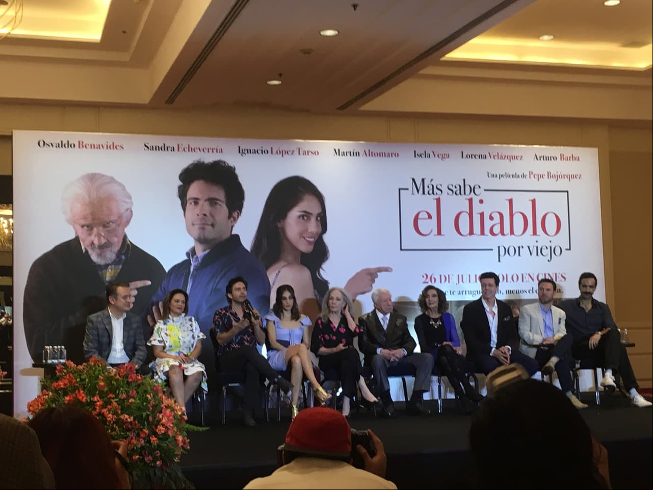 Conferencia de prensa de la película 'Más Sabe el Diablo por Viejo'