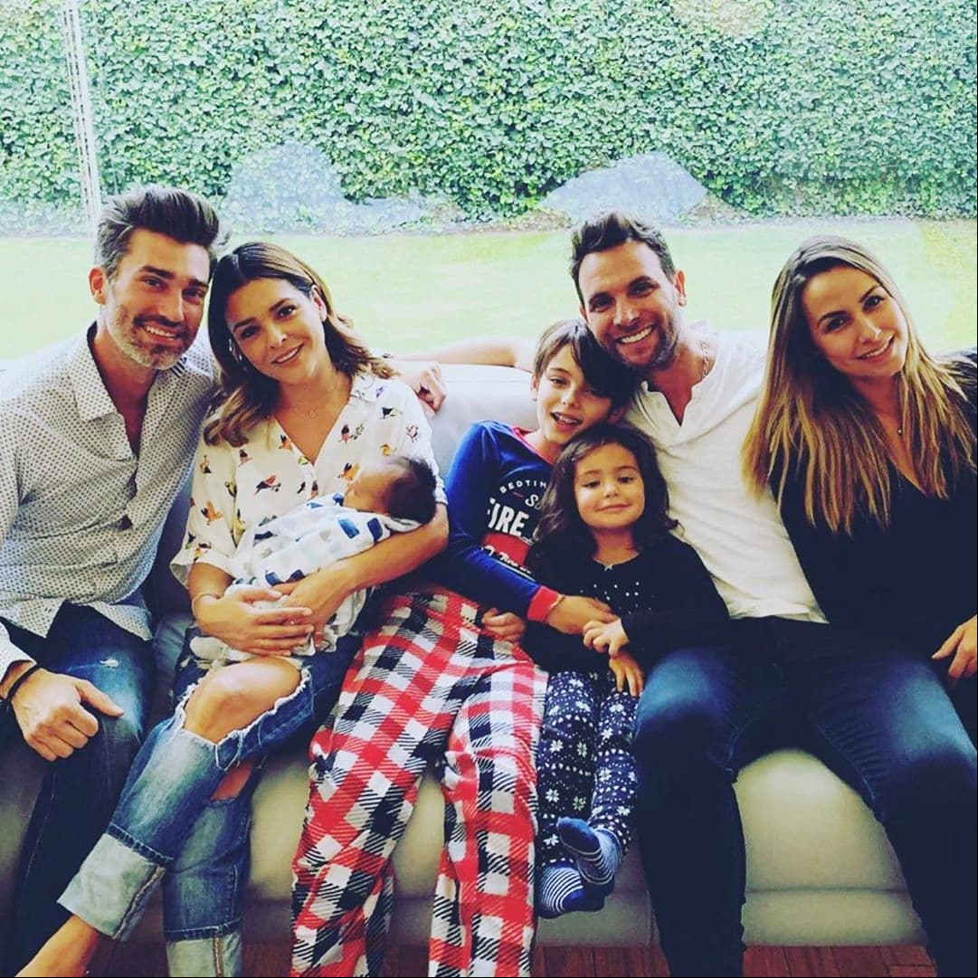 A mediados de mayo, la familia Borghetti Ramírez recibió la visita de Grettel Valdez, exesposa de Patricio Borghetti, quien conoció al pequeño Rocco en compañía de su hijo Santino y su esposo, mostrando la buena convivencia que existe entre ellos.