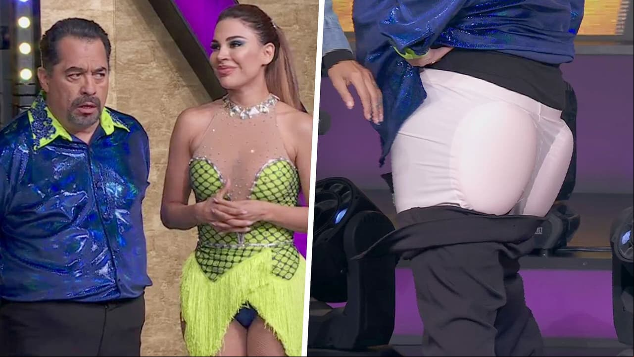 Descubren al 'Borrego' haciendo trampa: la razón por la que usó pompas falsas en su baile con Tefi