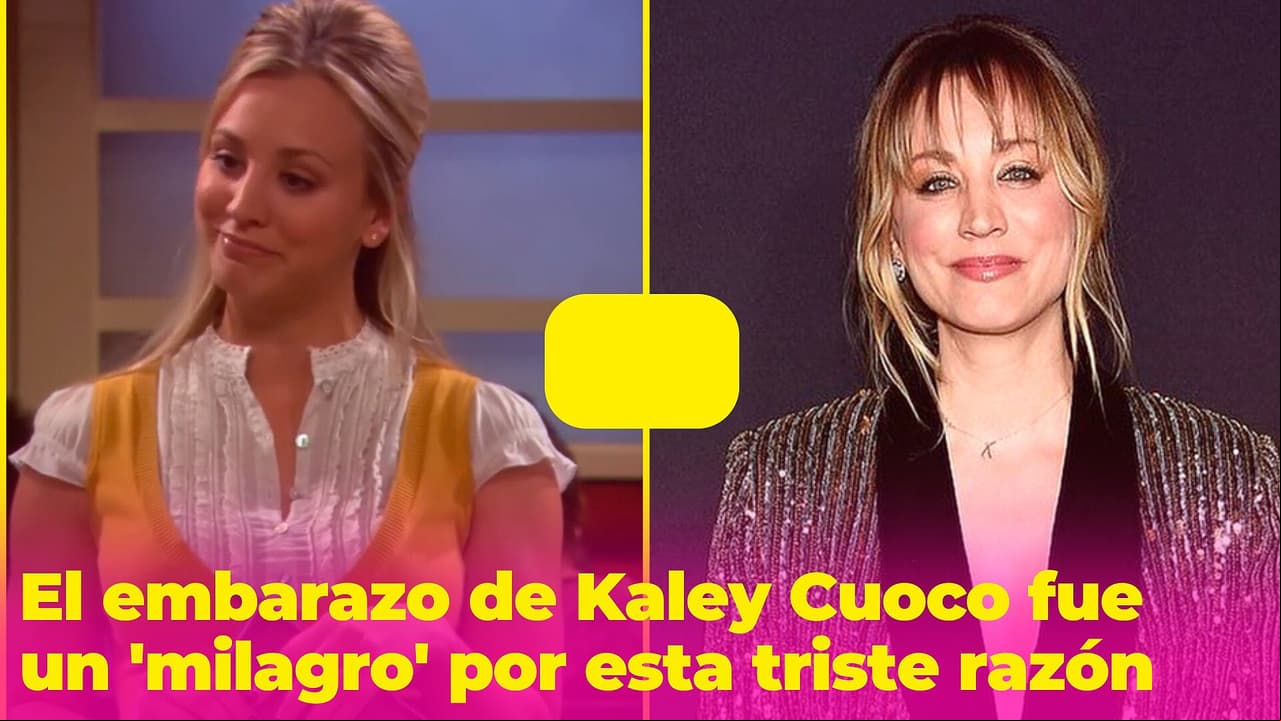 El embarazo de Kaley Cuoco fue un 'milagro': no podía ser madre por la traición de varios hombres