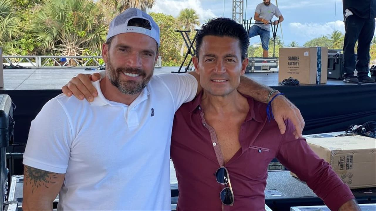Fernando Colunga y Julián Gil juntos en 'El Maleficio'.