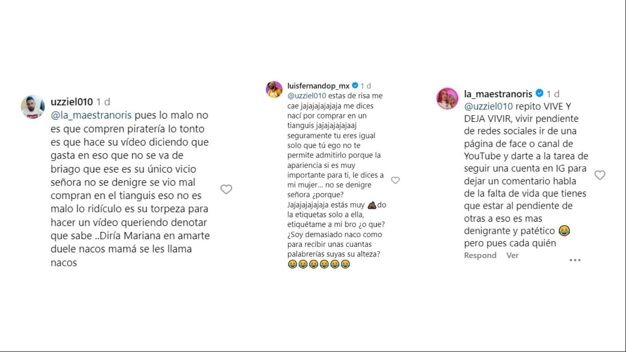 Luis Fernando Peña reacciona al ser llamado "naco".