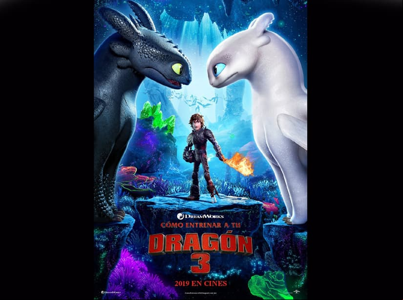 Primer póster de 'Cómo Entrenar a tu Dragón 3'
