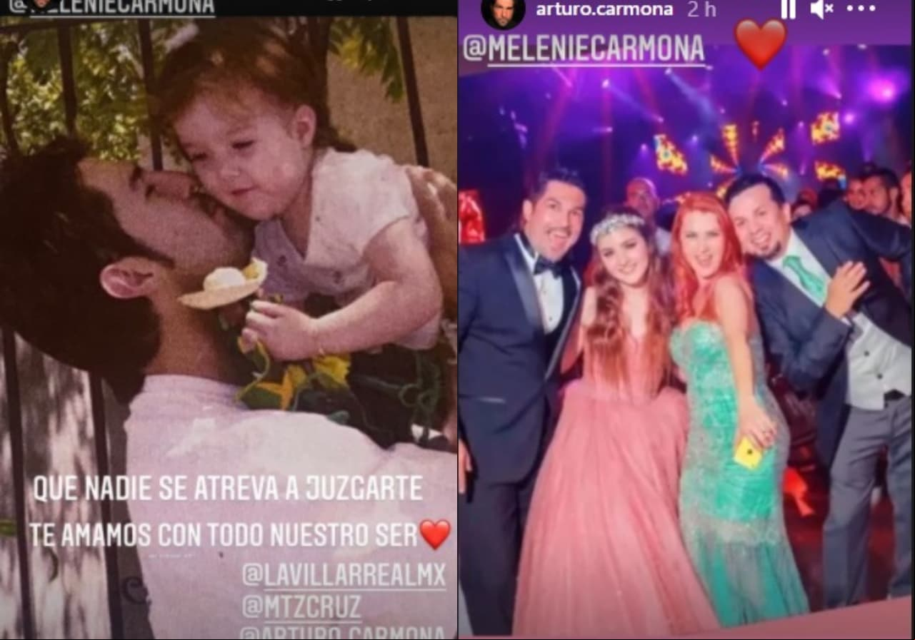 Arturo Carmona recuerda la infancia y adolescencia de su hija
