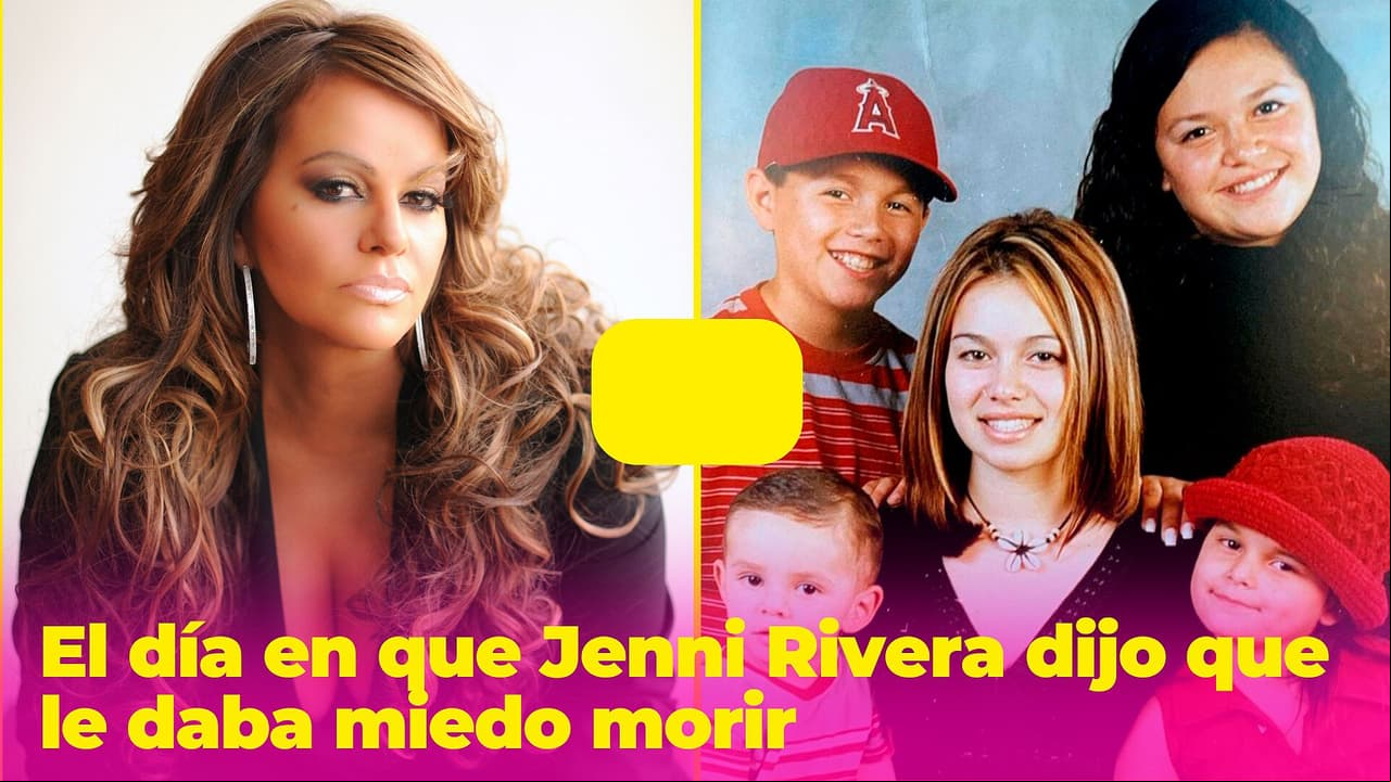 El día en que Jenni Rivera dijo que le daba miedo morir: “¿Qué va a pasar con mis hijos?”