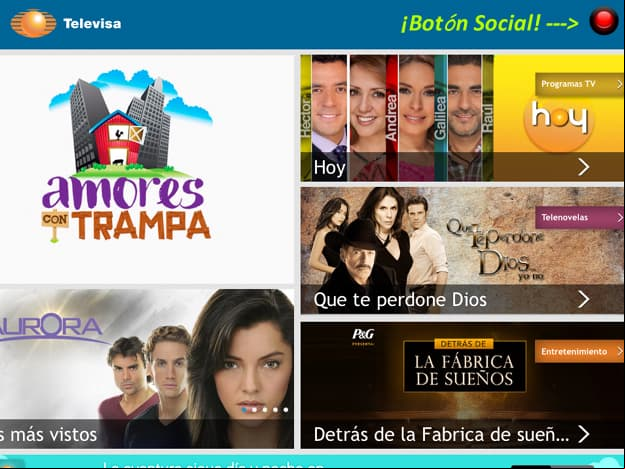 ¡Hoy vive experiencia del botón social!