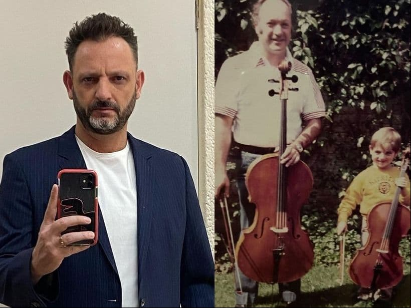 Ricardo Fastlicht trae también en las venas el arte y para muestra esta foto de su niñez.