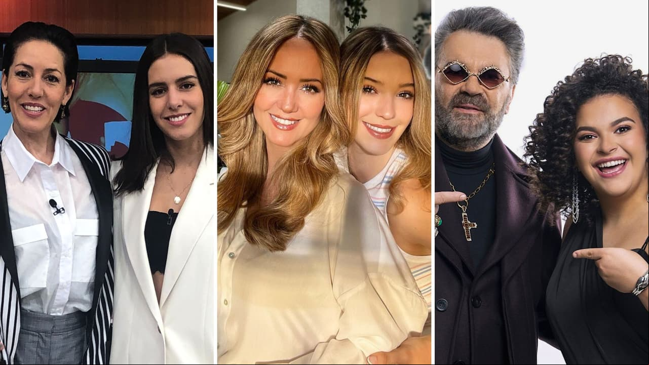 Papás famosos idénticos a sus hijos