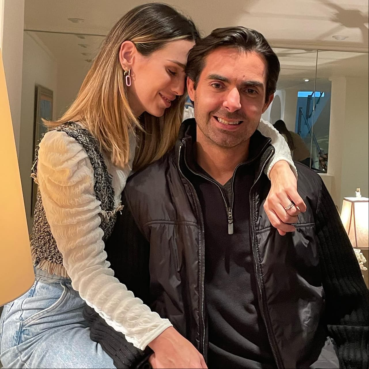 Ernesto D'Alessio y Charito Ruiz.