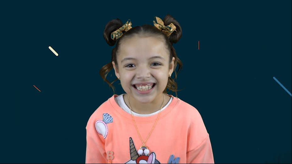 Ana Paula del Moral es 'Perlita', la tierna hija de Cándido.