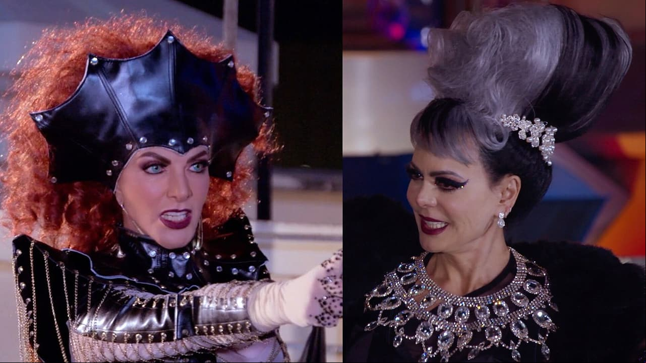Maribel Guardia vs. Olivia Collins en final de Albertano contra los mostros