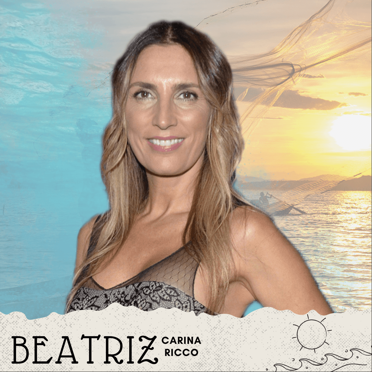 Tras 'Médicos Línea de Vida', Carina Ricco regresa a las telenovelas como 'Beatriz Guardiola', una mujer bondadosa y bohemia que siempre busca resolver la vida de los demás, pero ahora necesita ayudarse a sí misma ya que su salud está en riesgo.