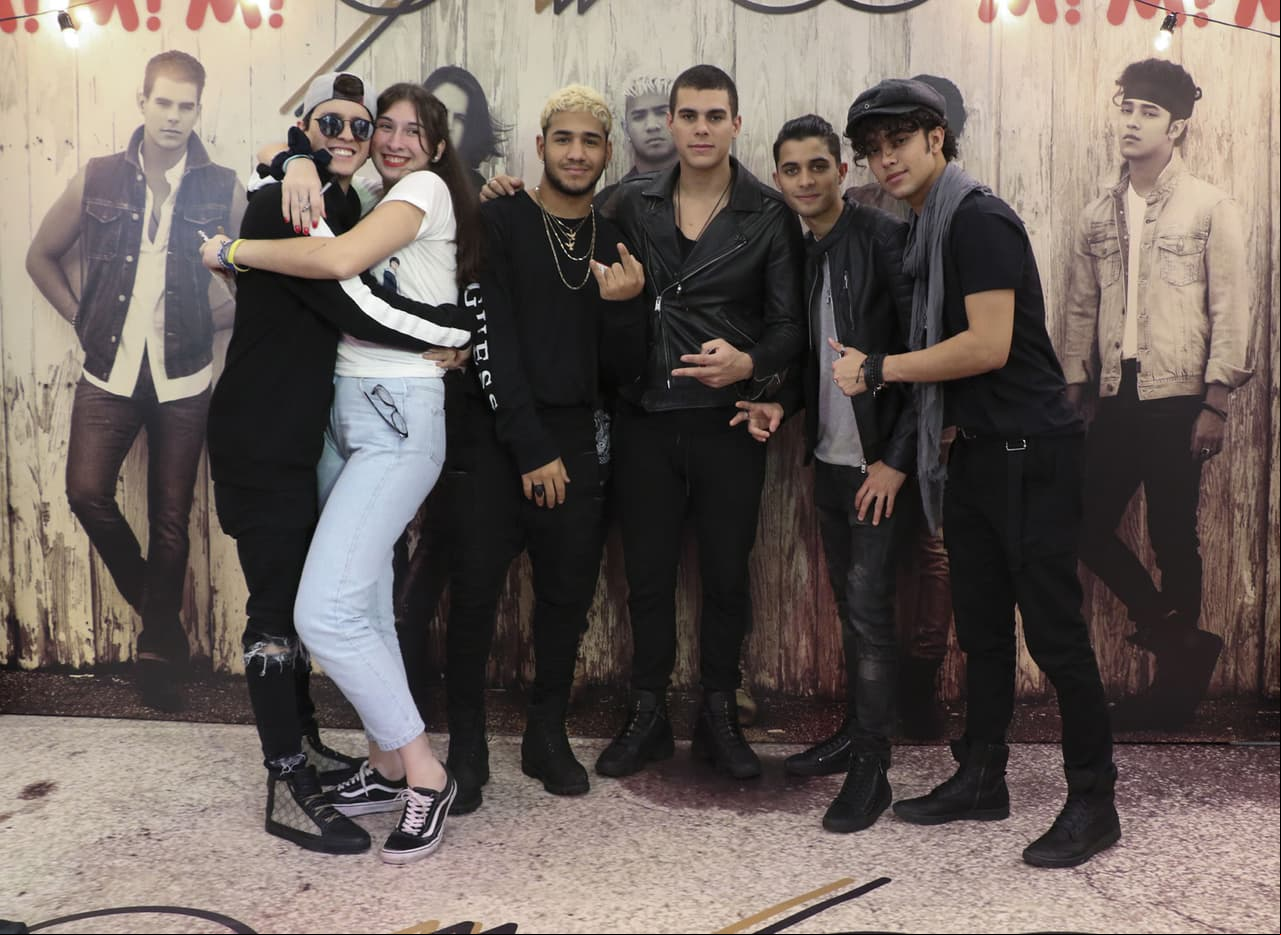 Los integrantes de CNCO tuvieron una gran convivencia con sus fans en Rosario, Argentina (FOTO: The Grosby Group)