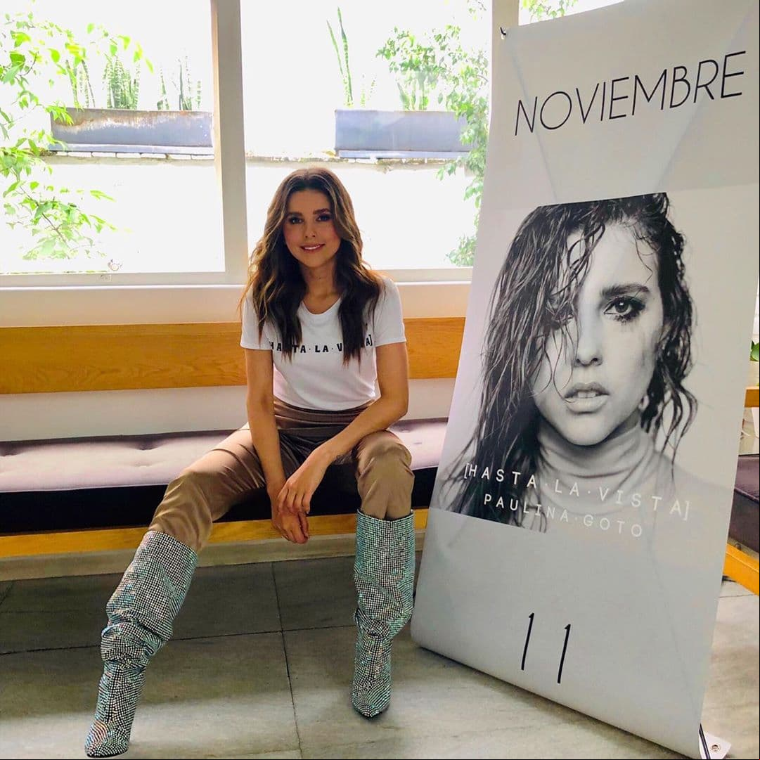 Paulina Goto presenta su nuevo sencillo 'Hasta la vista'