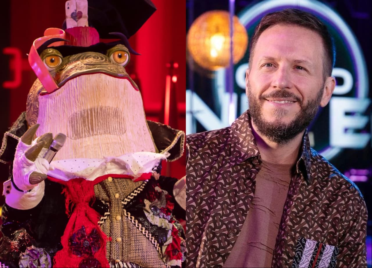 Sapo es Noel Schajris, de Sin Bandera, en ¿Quién es la Máscara? 2021