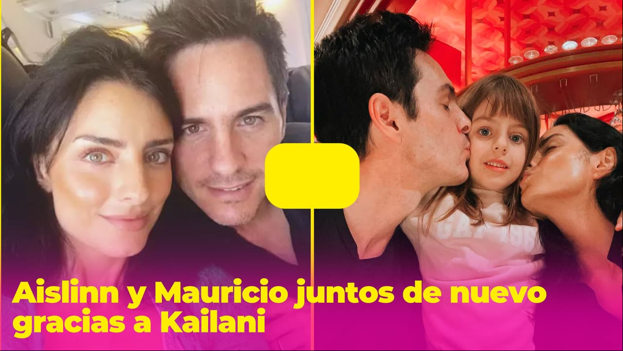 Aislinn Derbez y Mauricio Ochmann juntos de nuevo: fue gracias a Kailani