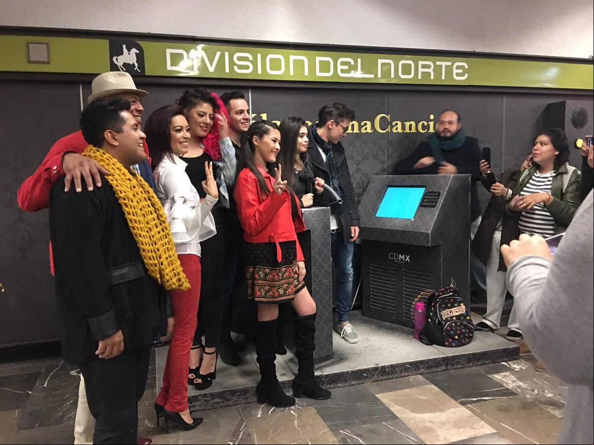 ¡Tururú! Finalistas de 'La Voz...México' cantaron en el metro