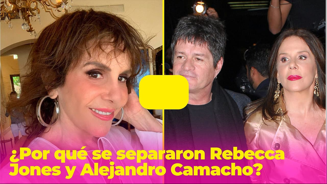 Rebecca Jones se alejó de Alejandro Camacho después de 26 años: ¿por qué acabó su historia de amor?