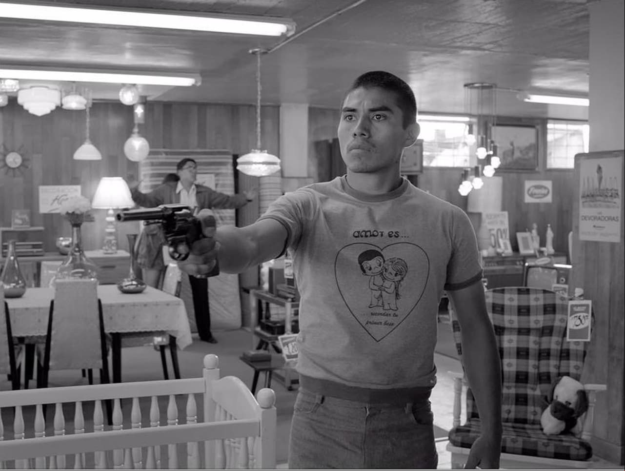 Jorge Antonio Guerrero en la película 'Roma'