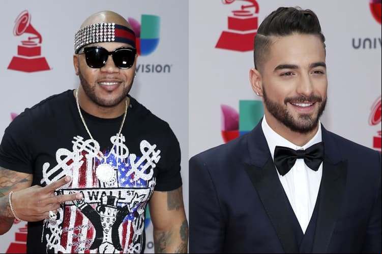 Flo Rida y Maluma siguen la fiesta con 'Hola'