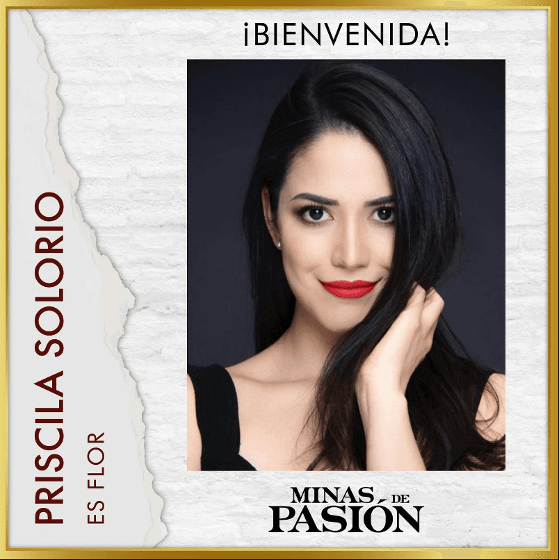 Priscila Solorio dará vida a 'Flor' en "Minas de Pasión".