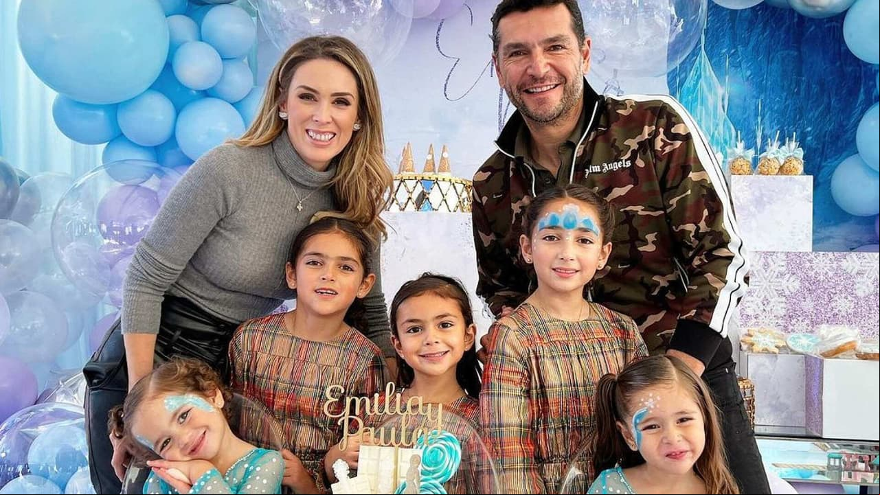 Jacky Bracamontes organiza un verdadero cuento de princesas para el cumpleaños de sus mellizas