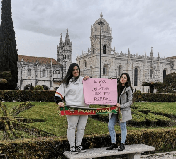 Descubre qué países se han contagiado del cariño a Juliantina. Por ejemplo: ¡Portugal!