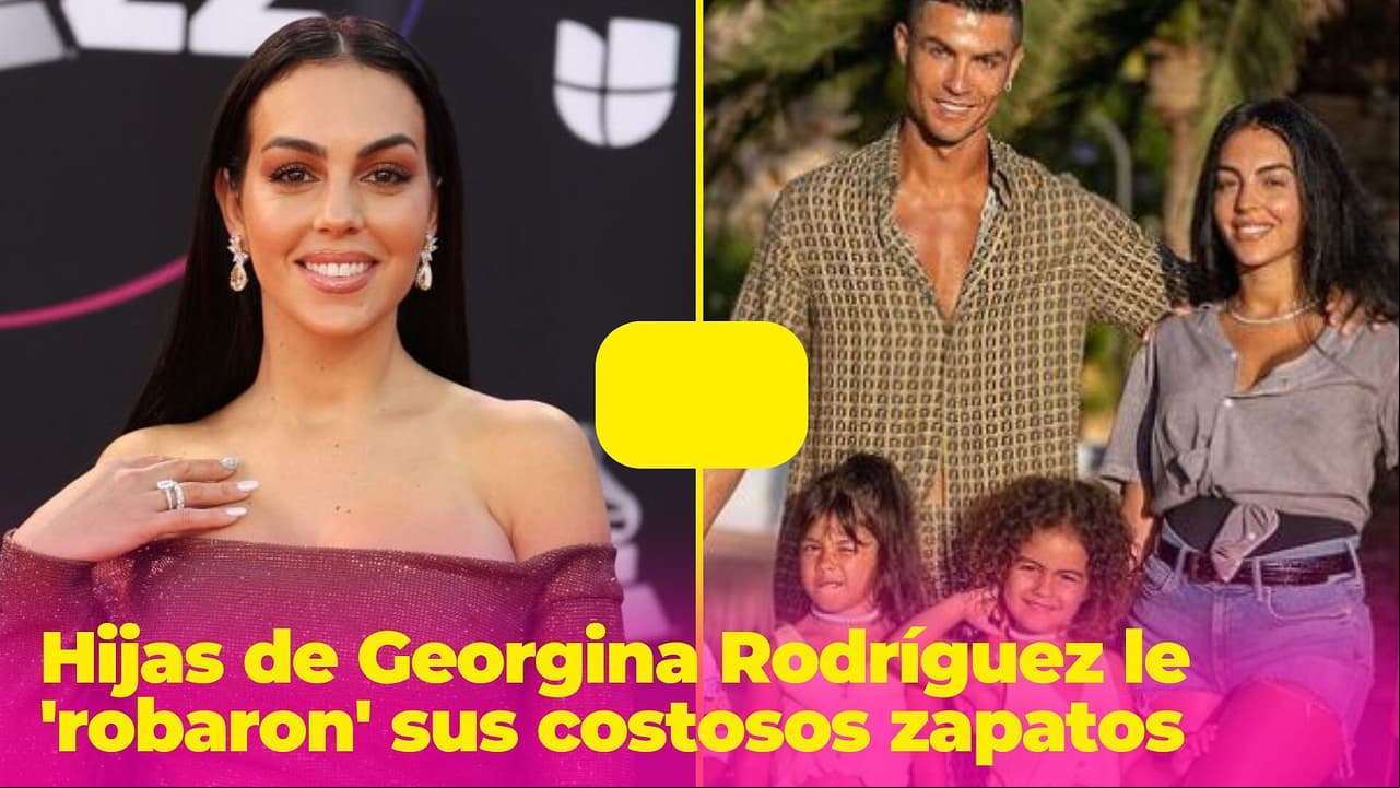 Hijas de Georgina Rodríguez usaron zapatos de más de 1,000 euros: se los 'robaron' a su mamá
