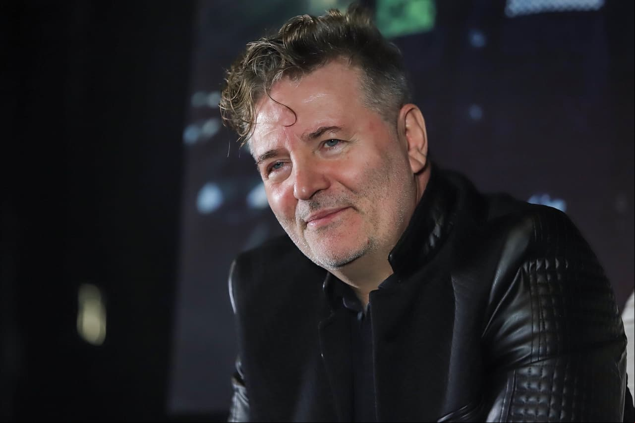 El cantante, compositor y músico argentino Miguel Mateos brindó una conferencia de prensa en la Ciudad de México.