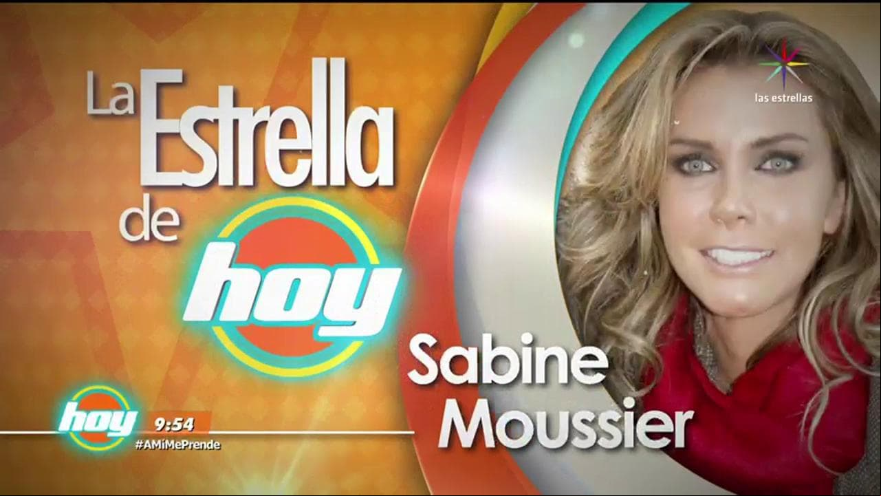 LA ESTRELLA DE HOY: Sabine Moussier