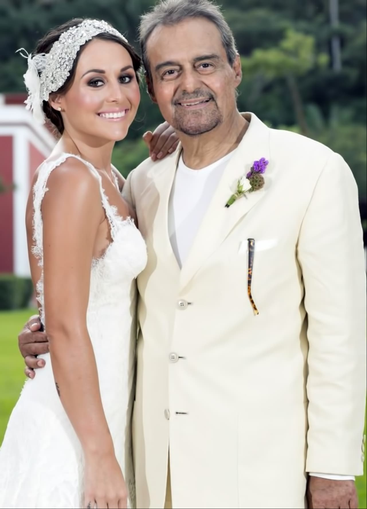 El papá de zuria Vega, Gonzalo Vega, murió meses antes del nacimiento de su nieta Lúa