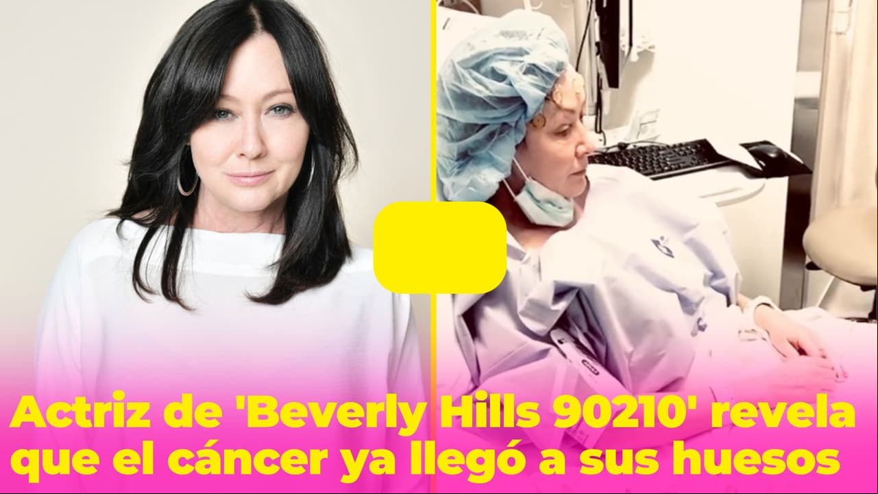 Actriz de 'Beverly Hills 90210' revela que el cáncer ya llegó a sus huesos: "No quiero morir"