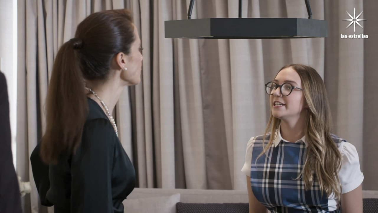 Hija de Andrea Legarreta recibe su primera cachetada de telenovela y fans piden que protagonice melodrama