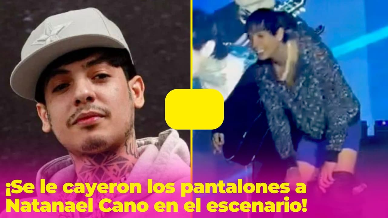A Natanael Cano se le cayeron los pantalones en pleno concierto: ¡se le vio todo!