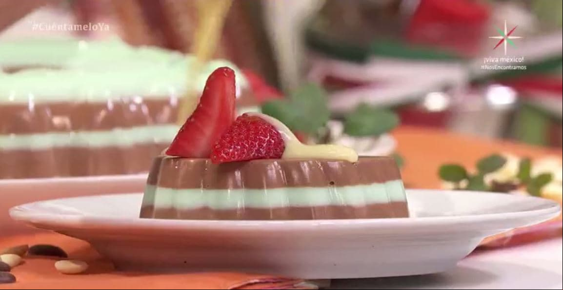 RECETA: Gelatina de chocomenta