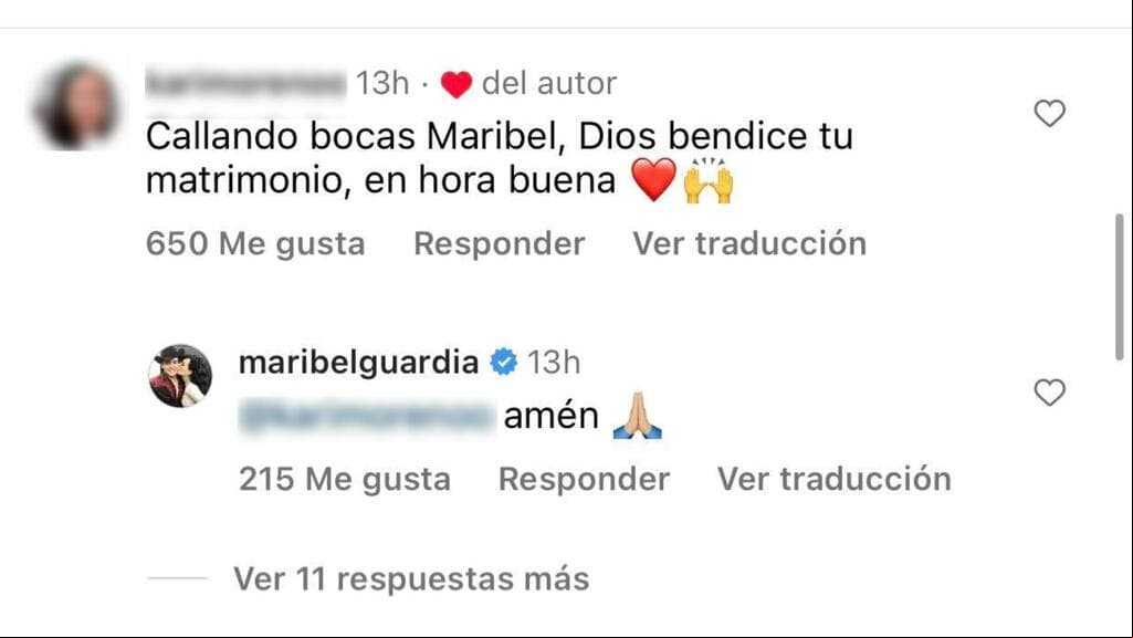Maribel Guardia respondió así ante quienes le dijeron que está "callando bocas" tras los rumores de su matrimonio.