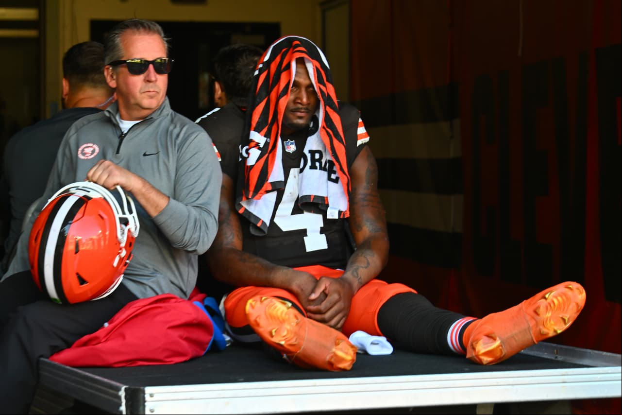 Deshaun Watson queda fuera de la temporada 2024 tras grave lesión