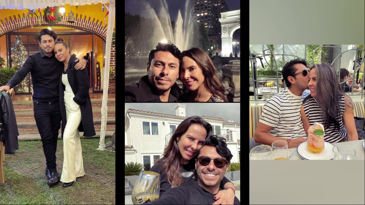 Kate del Castillo celebra su aniversario con Édgar Bahena