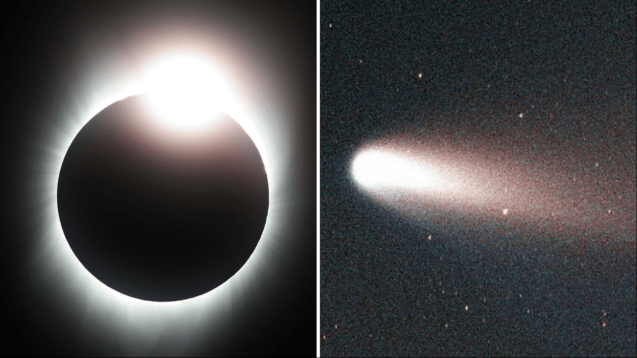El Cometa Diablo y el eclipse solar coincidirán el 8 de abril: la mejor hora para verlos