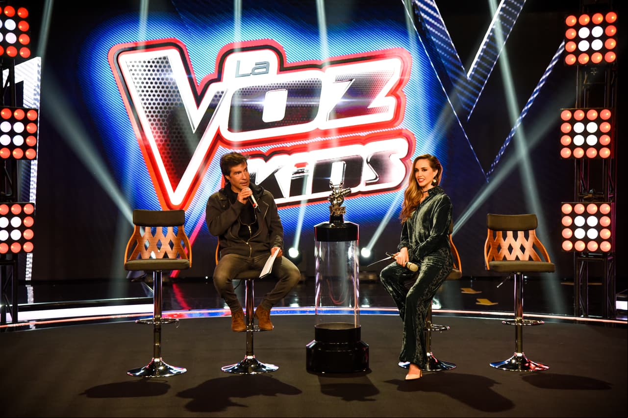 El productor Miguel Ángel Fox reunió a la prensa para anunciar el gran inicio de la última emisión de ‘La Voz Kids’ por Las Estrellas.